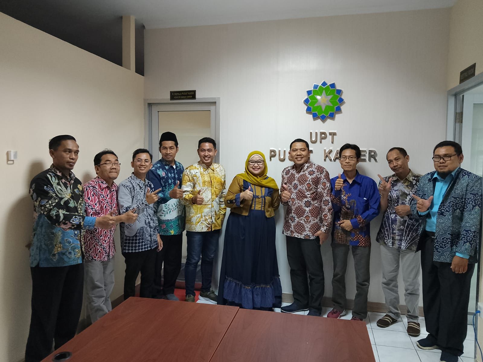 TINGKATKAN TRACER STUDY, PUSAT KARIER TERIMA KUNJUNGAN DARI UIN MALANG