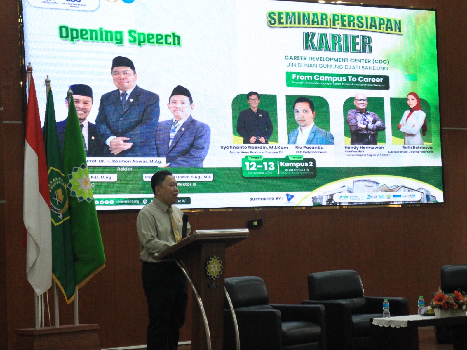 Siapkan Mahasiswa Hadapi Dunia Kerja, UIN Bandung Gelar Seminar “From Campus to Career”